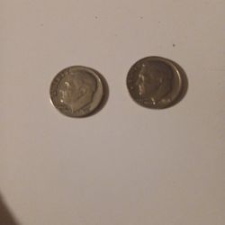 1976 & 1976 D Coins Dime O.B.O Error Coins