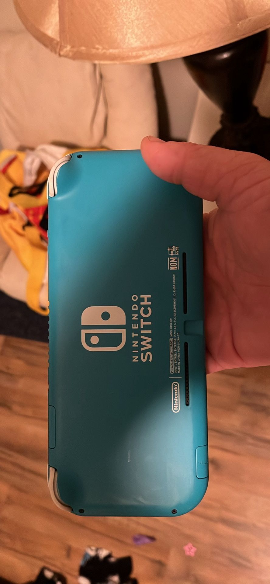Nitendo Switch Light 3 Games And Case