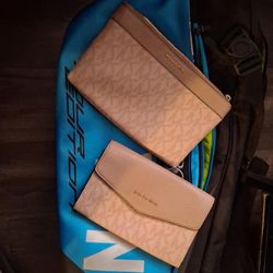 Michael Kors Wallet And Hand Bag