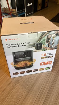 Air Fryer, Large 6 Quart 1750W Air Frying Oven with Touch Control Pane