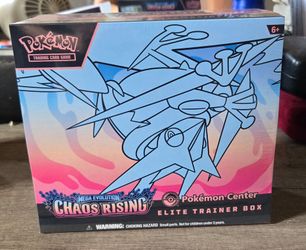 The Pokémon TCG: Mega Evolution- Chaos Rising Pokémon Center Elite Trainer Box