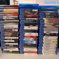 PS4 games $10 each 6/4/26
