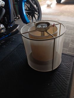 Modern and/or outdoor light.