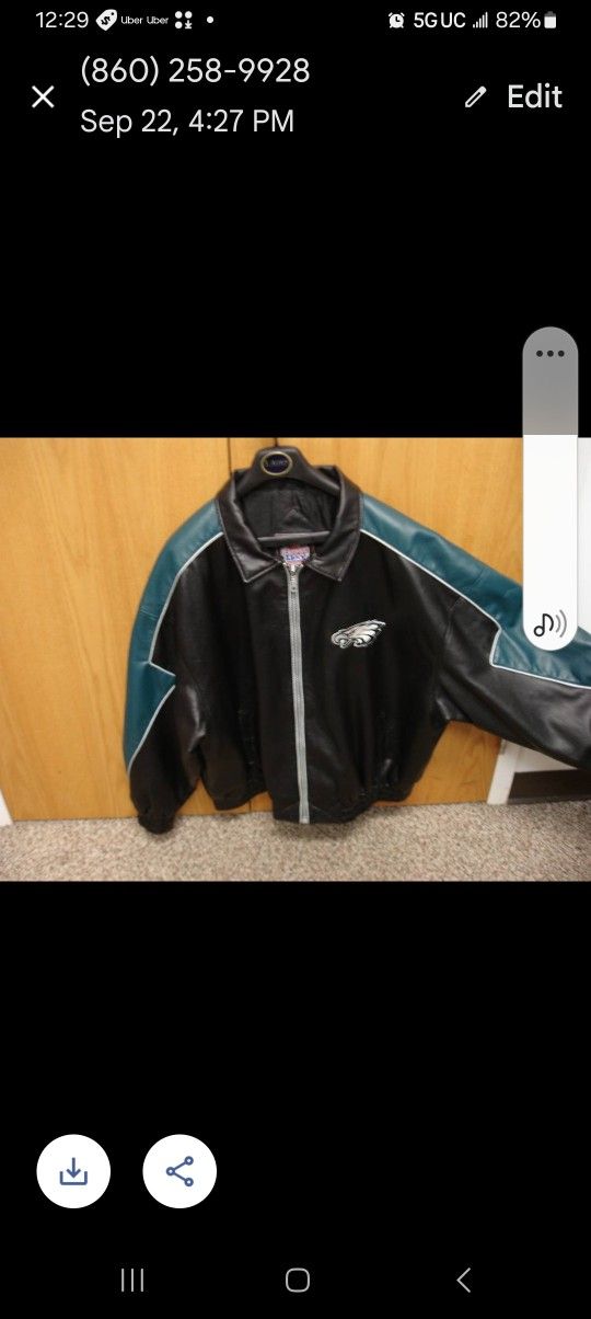 Philadelphia Eagles Leather Jacket