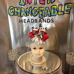 Girls interchangeable headband