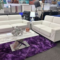 Labor Day Pre-sale Now! Sofa & Loveseat Set For Sale ( Multiple Colors Available) New Furniture 