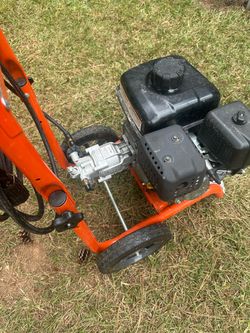 3200psi Gas-Powered Pressure Washer with Orange Frame