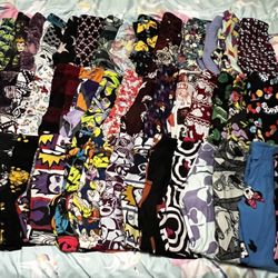 Lularoe S/m Leggings /shirt/dress Lot 
