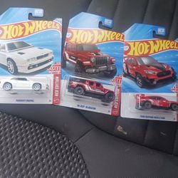Lot Of 3 Hot Wheels Red Edition $15