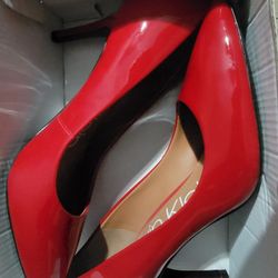 Heels Red Calvin Klein