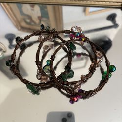 3 Handmade Bracelets 