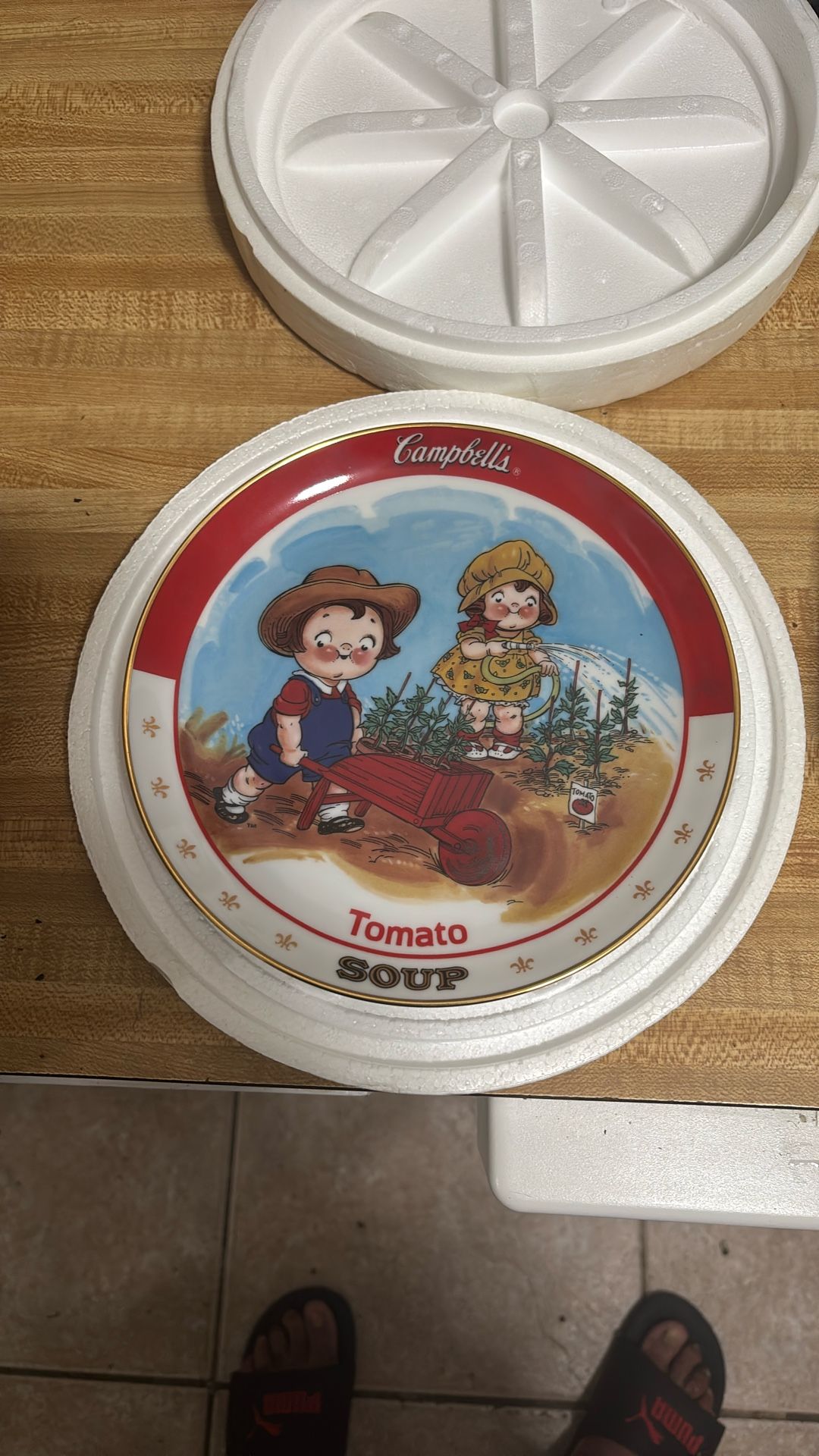 Campbell Soup Collectible Plate