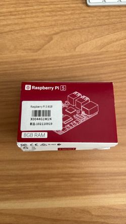 Raspberry Pi 5 8gb with active cooling