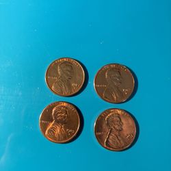 1982 D And 1983D Lincoln Pennys