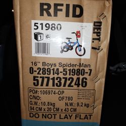 Huffy Spiderman 16" Boys Bike