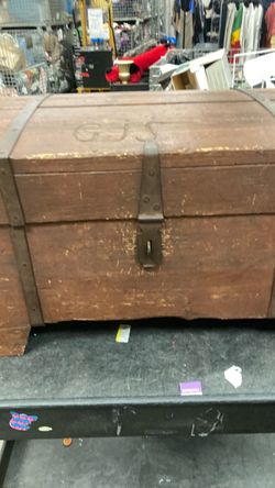 Wooden chest