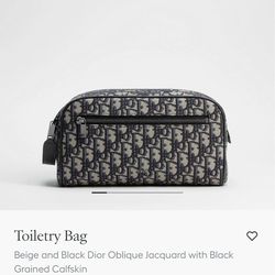 Brand new - DIOR toiletry bag
