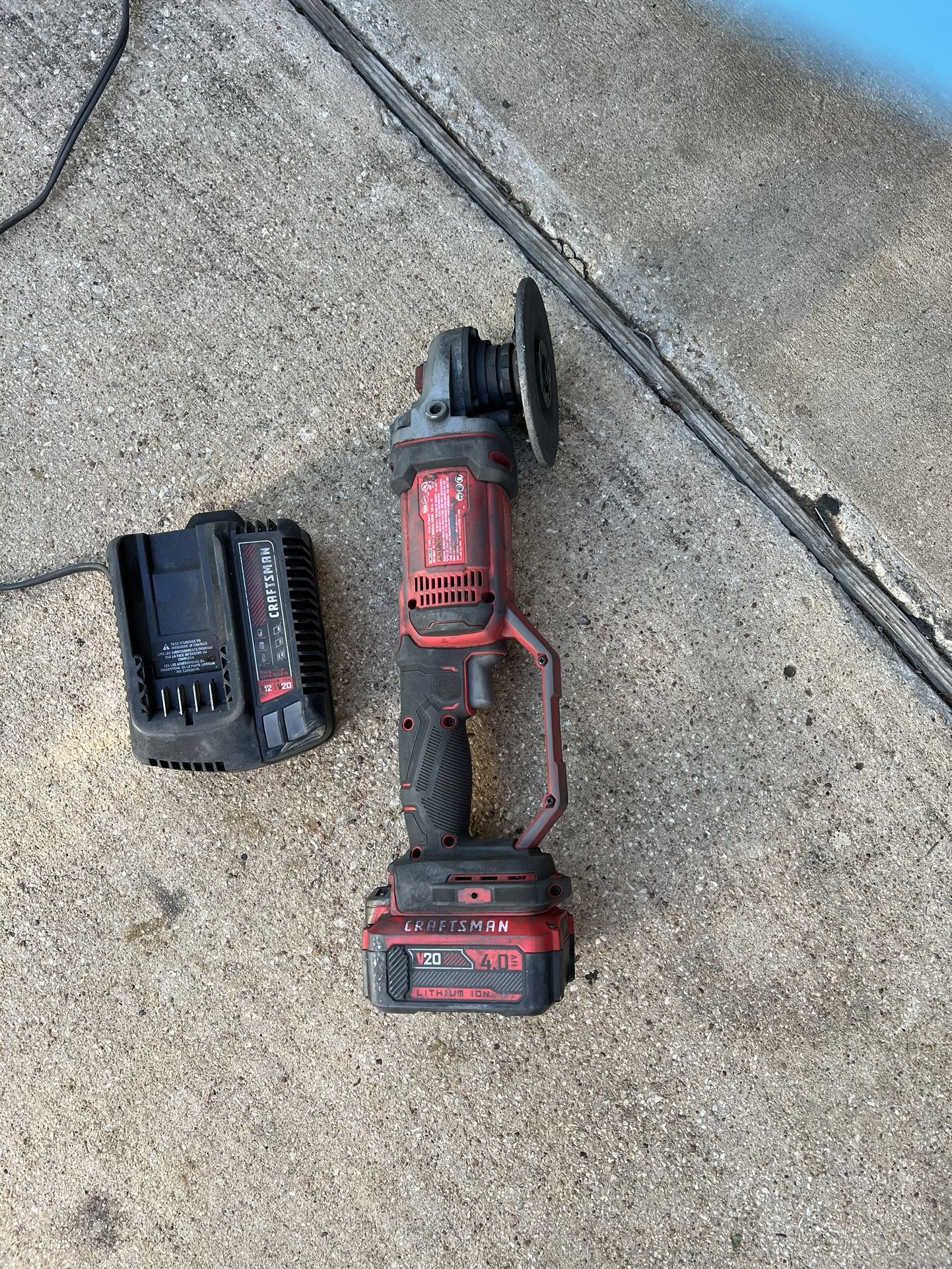 Angle Grinder Cordless 4.5
