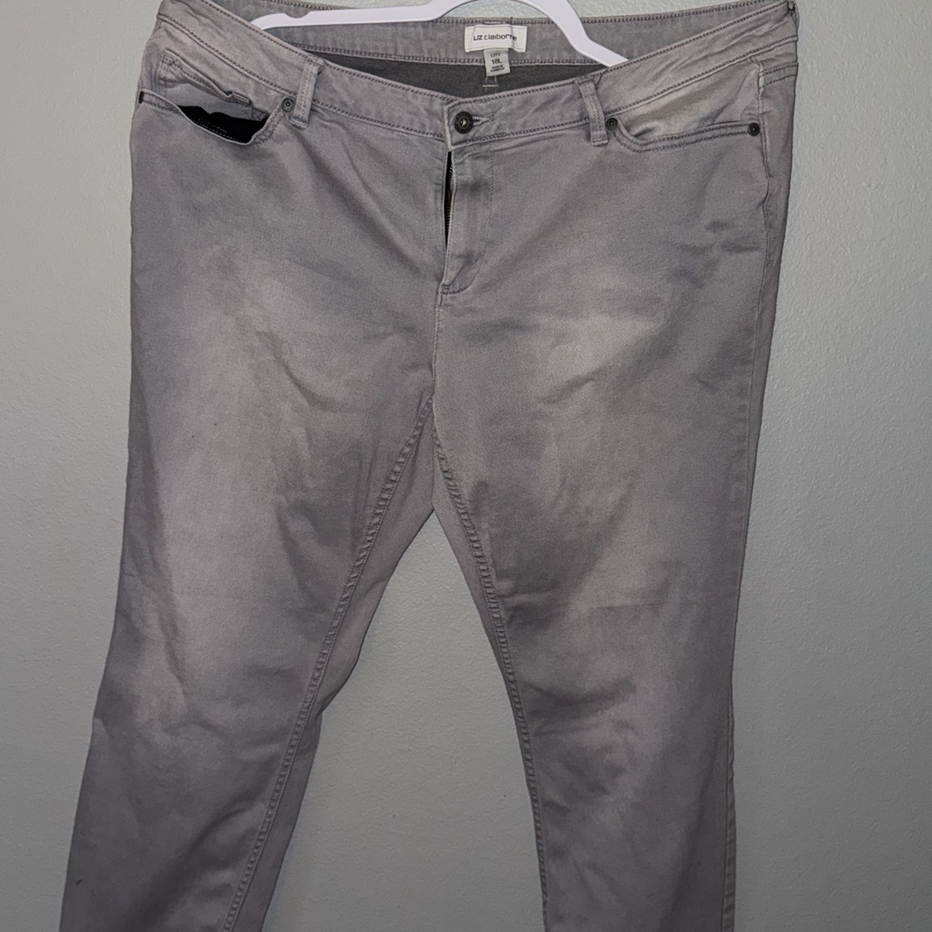 Gray Jeans Liz Claiborne 