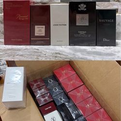 Luxury colognes and purfumes