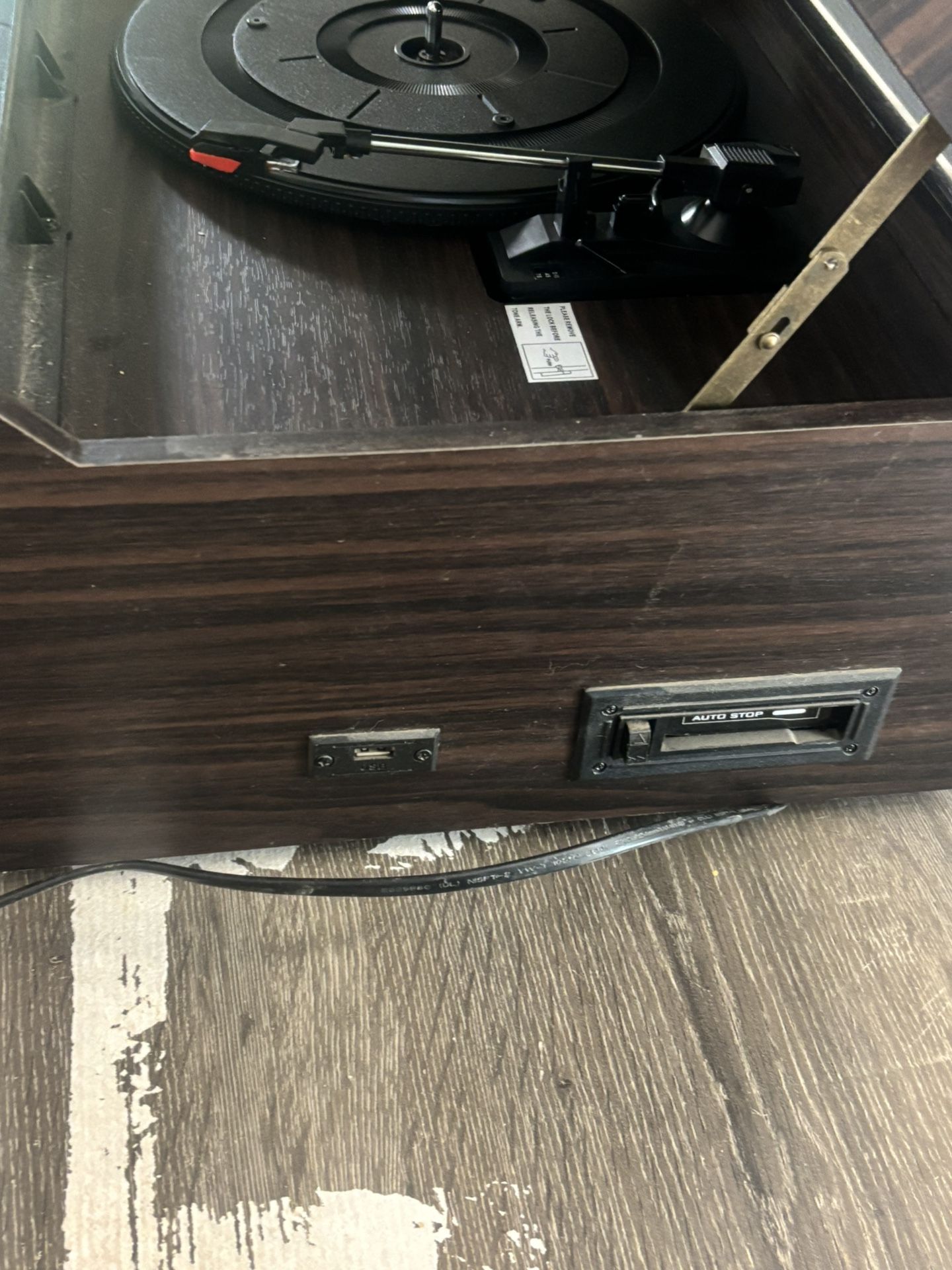 Victrola Record, Bluetooth, Tape, Radio,CD