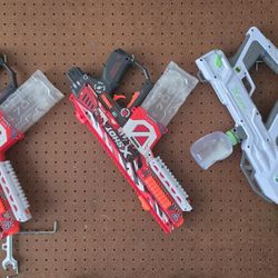 Gel Blaster Guns With Ammo And Collapsible Ammo Bucket