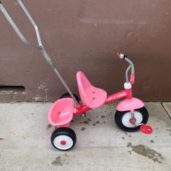 Little Girl Tricycle 