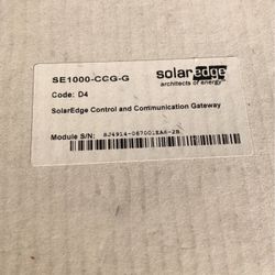 SolarEdge Control And Communication Gateway