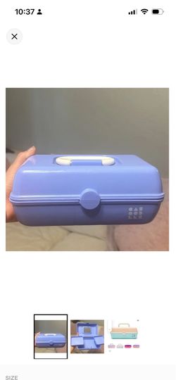 Caboodles Pretty in Petite Cosmetic Case blue
