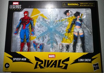 Marvel Legends: Rivals Spiderman and Luna snow 2pck