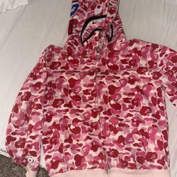 Pink Bape Hoodie 