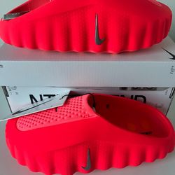 New Solar Red Nike Mind 001  Size : 6M- 8W 100% authentic