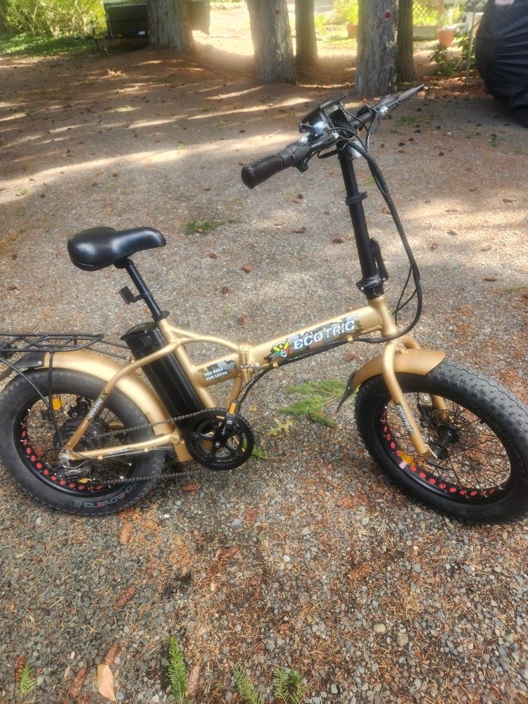 Ecotric Foldable Electric Bike