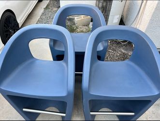 Radius Marine Grade Polymer Outdoor Patio Stools