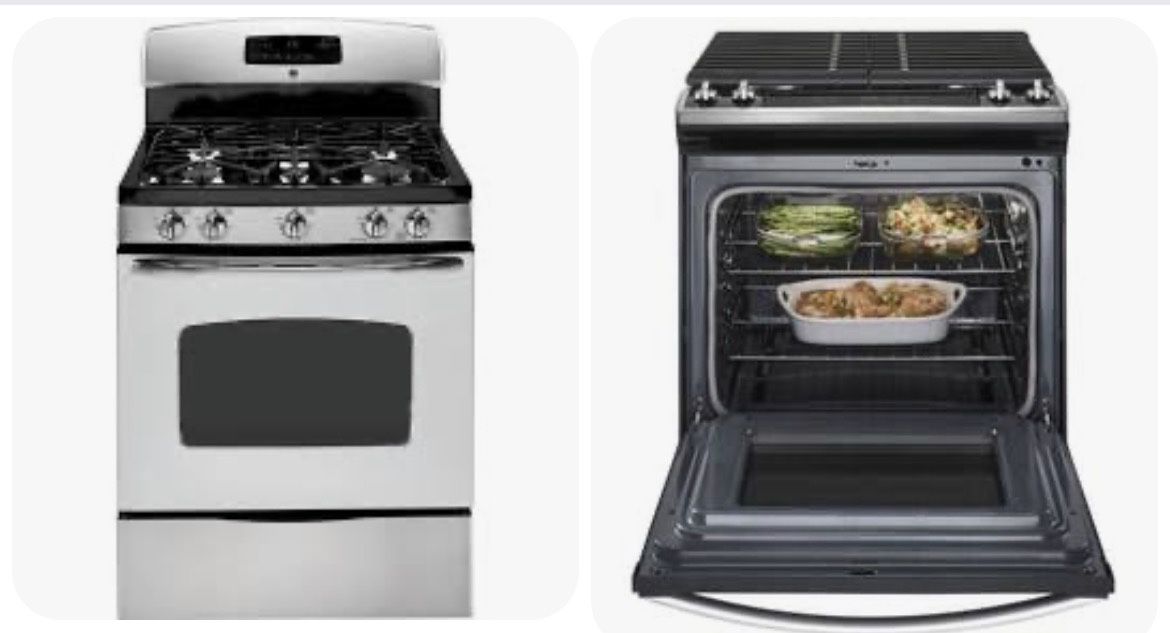 GE 30” Stainless Steel Gas Range – Model JGB400SEP3SS – Excellent Condition