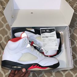 Jordan 5 Fire Red
