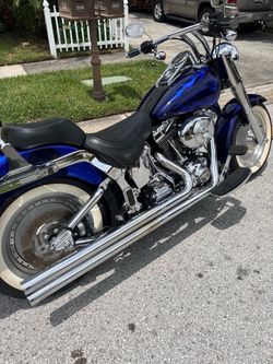 04 Harley Davidson fat boy