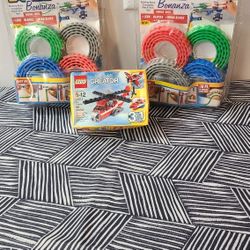 Build Bonanza Multi Colored Building Block Tape, plus sealed blego creator
3 in 1