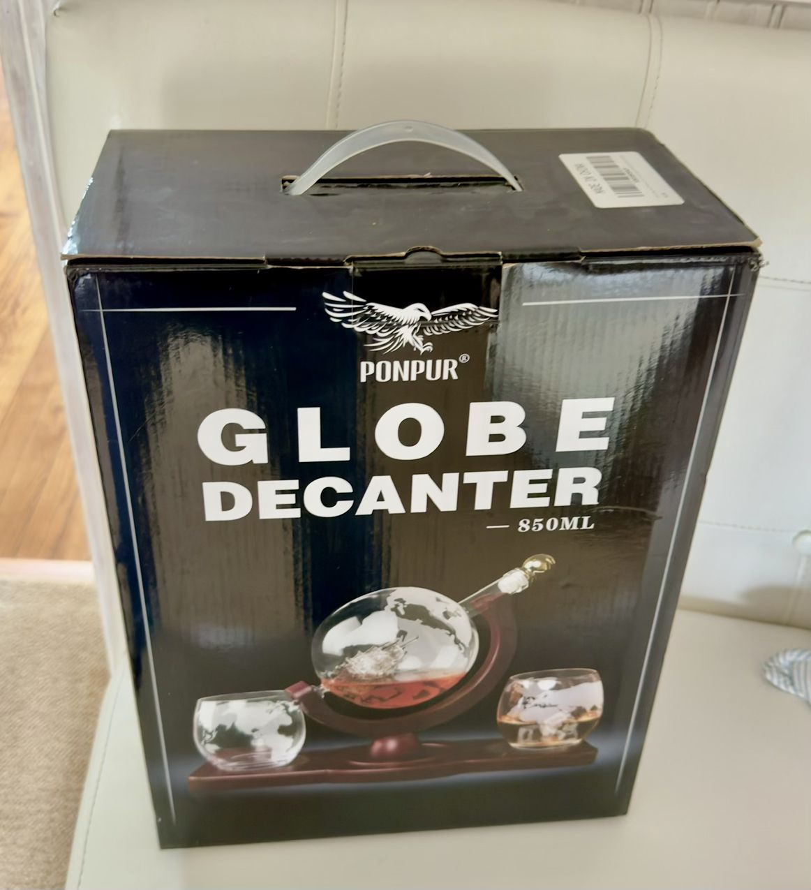 Globe Whiskey Decanter
