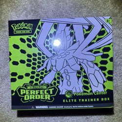 Perfect Order Pokemon Center Elite Trainer Box