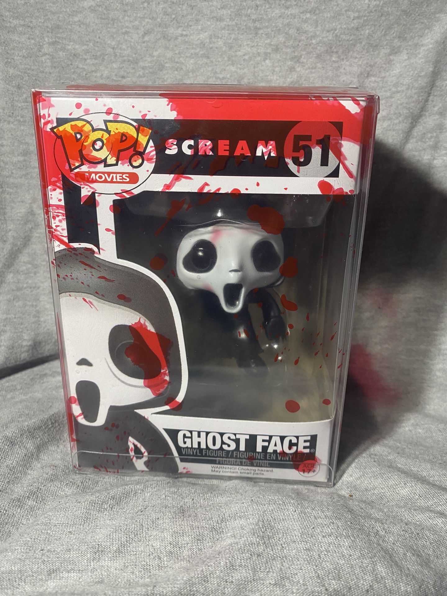  Cash And Pick Up Only Funko Pop Ghostface SCREAM #51 Authentic Vinyl Figure With Case