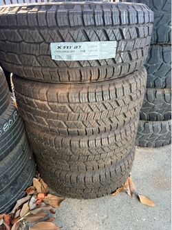 LT 275/55R20 Lauren XFIT 10 ply for 500 installed