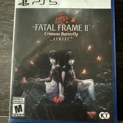 FATAL FRAME II: Crimson Butterfly REMAKE - Sony PlayStation 5 sealed brand new
