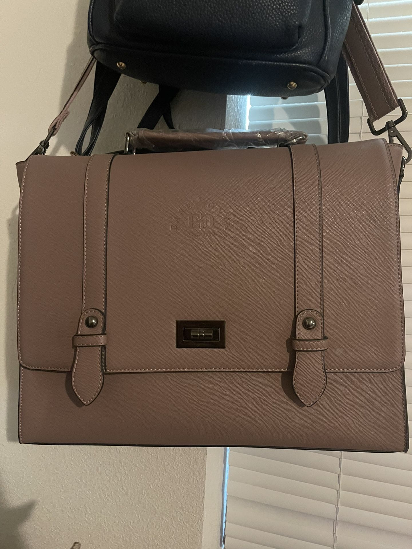 Mauve Color Fashion Briefcase