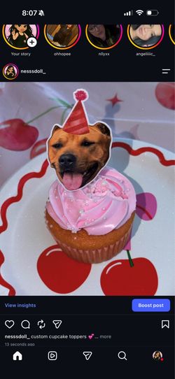 custom cupcake toppers