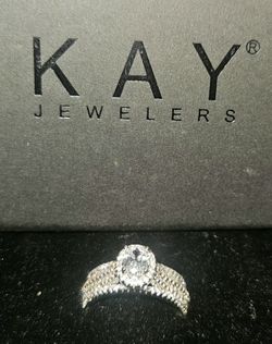 14 K White Gold