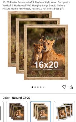 Picture frames set of 3