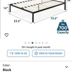 Steel Bed Frame 