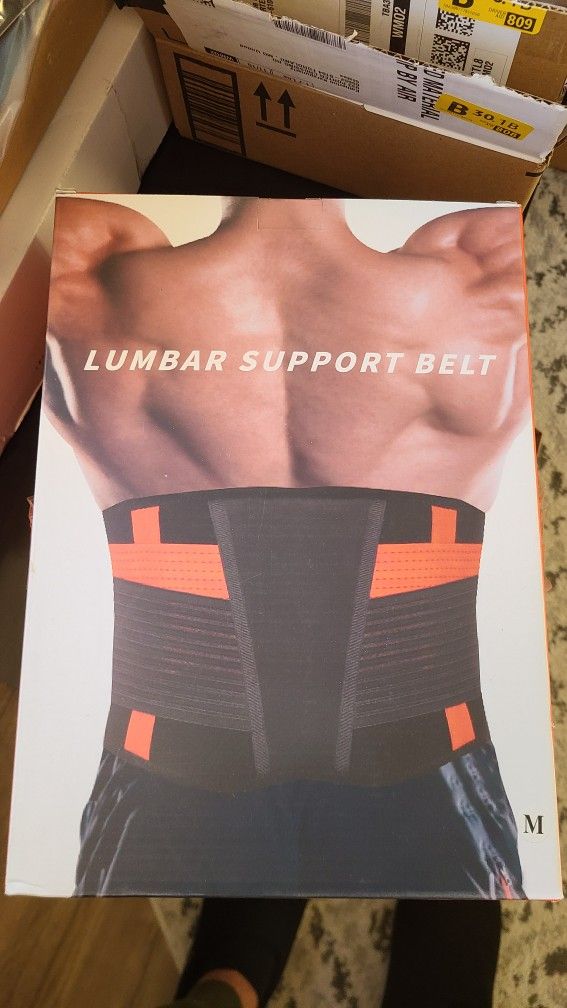 Back Brace for Lower Back Pain, Back Support Belt, Breathable Pain Relief, Medium