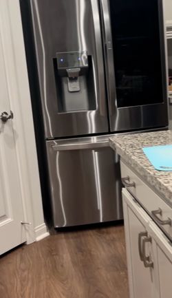 LG Stainless steel refrigerator